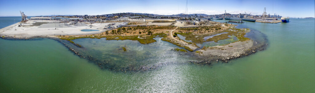 Aerial view of Pier 94