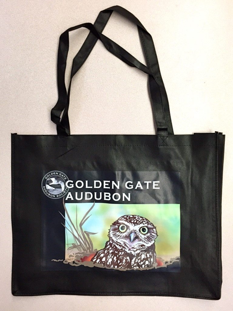 Burrowing Owl tote bags