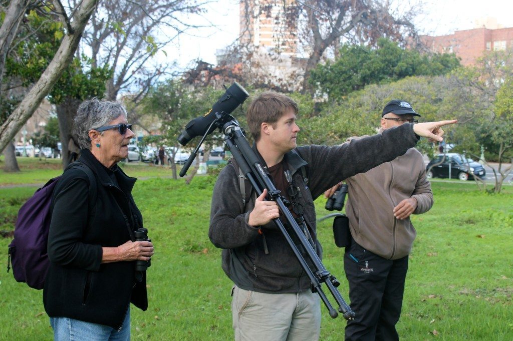 Counting at Lake Merritt. Photo by Ilana DeBare