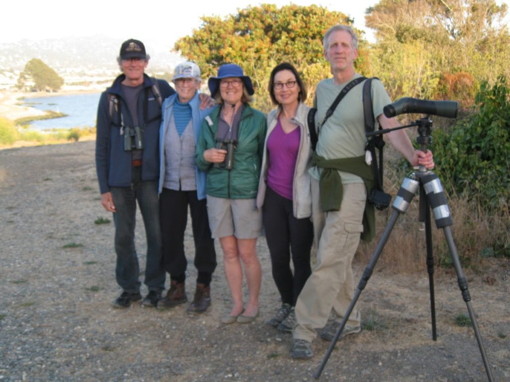 The Albany Bulb and Neck bird survey team